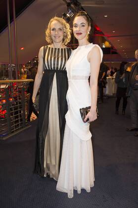 Juliane Köhler and Janina Kim Riedle attending the opening party at the 67th Berlin International Film Festival Berlinale 2017 at Berlinale Palast on February 9, 2017 in Berlin, Germany. Foto:xF.xKernx xFuturexImage