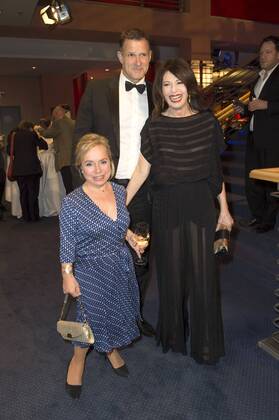 Christine Urspruch, Heiko Kiesow and Iris Berben attending the opening party at the 67th Berlin International Film Festival Berlinale 2017 at Berlinale Palast on February 9, 2017 in Berlin, Germany. Foto:xF.xKernx xFuturexImage