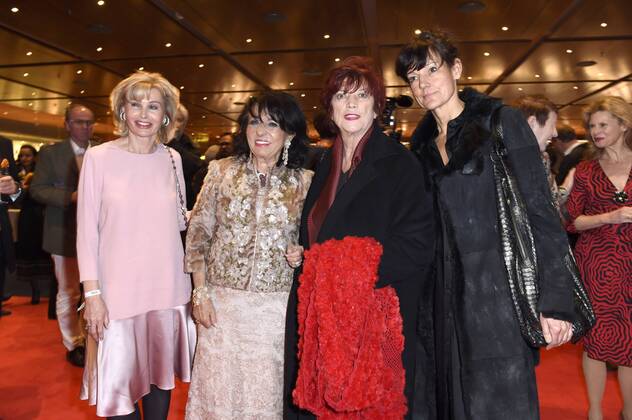 Regine Sixt, Regina Ziegler and Tanja Ziegler attending the opening party at the 67th Berlin International Film Festival Berlinale 2017 at Berlinale Palast on February 9, 2017 in Berlin, Germany. Foto:xF.xKernx xFuturexImage