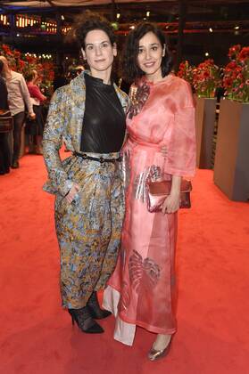 Bibiana Beglau and Dorka Gryllus attending the opening party at the 67th Berlin International Film Festival Berlinale 2017 at Berlinale Palast on February 9, 2017 in Berlin, Germany. Foto:xF.xKernx xFuturexImage