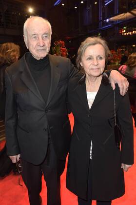 Armin Mueller-Stahl and his wife Gabriele Scholz attending the opening party at the 67th Berlin International Film Festival Berlinale 2017 at Berlinale Palast on February 9, 2017 in Berlin, Germany. Foto:xF.xKernx xFuturexImage