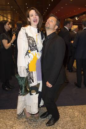 Julia Malik and Philipp Hochmair attending the opening party at the 67th Berlin International Film Festival Berlinale 2017 at Berlinale Palast on February 9, 2017 in Berlin, Germany. Foto:xF.xKernx xFuturexImage