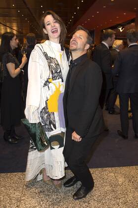 Julia Malik and Philipp Hochmair attending the opening party at the 67th Berlin International Film Festival Berlinale 2017 at Berlinale Palast on February 9, 2017 in Berlin, Germany. Foto:xF.xKernx xFuturexImage