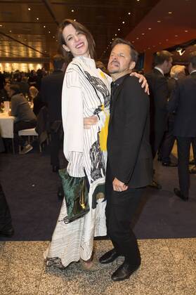 Julia Malik and Philipp Hochmair attending the opening party at the 67th Berlin International Film Festival Berlinale 2017 at Berlinale Palast on February 9, 2017 in Berlin, Germany. Foto:xF.xKernx xFuturexImage
