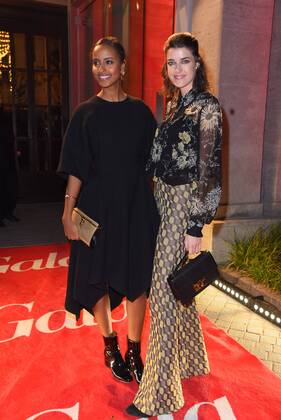 Sara Nuru, Marie Nasemann Berlinale Opening Night by Gala und UFA im Hotel Das Stue in Berlin am 09.02.2017