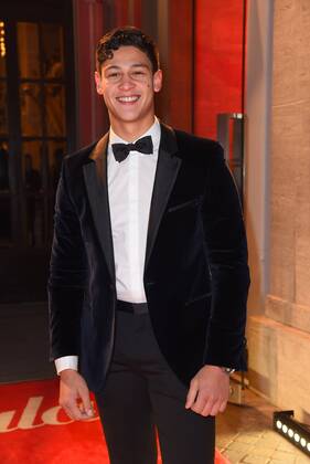 Emilio Sakraya Moutaoukkil Berlinale Opening Night by Gala und UFA im Hotel Das Stue in Berlin am 09.02.2017