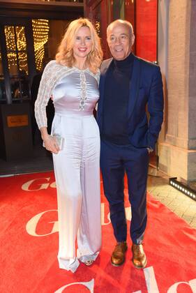 Veronica Ferres, Heiner Lauterbach Berlinale Opening Night by Gala und UFA im Hotel Das Stue in Berlin am 09.02.2017
