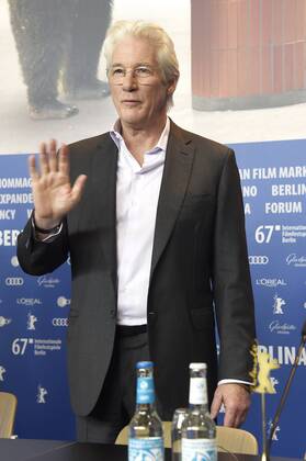Richard Gere during the The Dinner press conference at the 67th Berlin International Film Festival Berlinale 2017 on February 10, 2017 in Berlin, Germany. Foto:xF.xKernx xFuturexImage