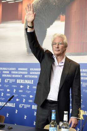 Richard Gere during the The Dinner press conference at the 67th Berlin International Film Festival Berlinale 2017 on February 10, 2017 in Berlin, Germany. Foto:xF.xKernx xFuturexImage