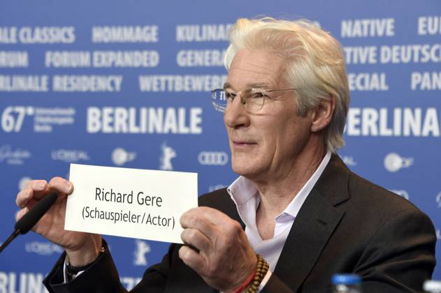 Richard Gere during the The Dinner press conference at the 67th Berlin International Film Festival Berlinale 2017 on February 10, 2017 in Berlin, Germany. Foto:xF.xKernx xFuturexImage