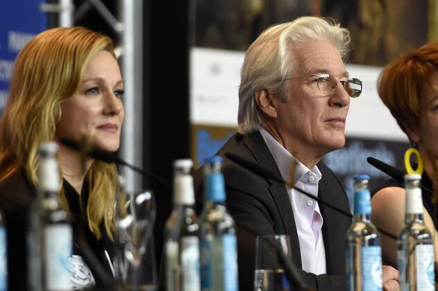 Laura Linney and Richard Gere during the The Dinner press conference at the 67th Berlin International Film Festival Berlinale 2017 on February 10, 2017 in Berlin, Germany. Foto:xC.xNiehausx xFuturexImage