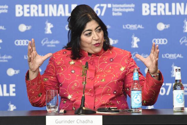 Regisseurin Gurinder Chandha bei der Pressekonferenz zum Film VICEROY S HOUSE anlässlich der 67. Berlinale 67. Internationale Filmfestspiele Berlin