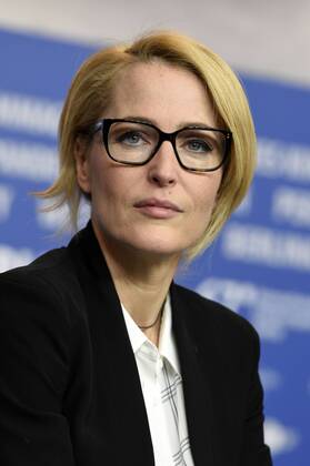 Gillian Anderson during the Viceroy s House press conference at the 67th Berlin International Film Festival Berlinale 2017 on February 12, 2017 in Berlin, Germany. Foto:xC.xNiehausx xFuturexImage