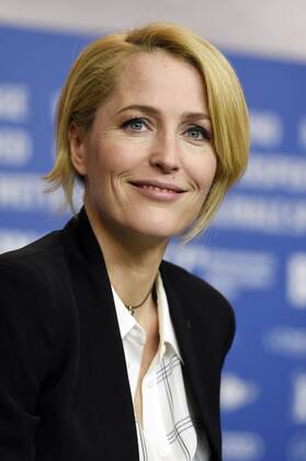 Gillian Anderson during the Viceroy s House press conference at the 67th Berlin International Film Festival Berlinale 2017 on February 12, 2017 in Berlin, Germany. Foto:xC.xNiehausx xFuturexImage