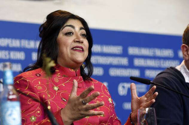 Gurinder Chadha during the Viceroy s House press conference at the 67th Berlin International Film Festival Berlinale 2017 on February 12, 2017 in Berlin, Germany. Foto:xC.xNiehausx xFuturexImage