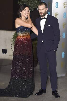 Amelia Warner mit Gatte Jamie Dornan bei der After Party der BAFTA Film Awards 2017 70th British Academy Film Awards im Grosvenor House Hotel. London, 12.02.2017 Amelia Warner, Jamie Dornan  Foto:xS.xVasx xFuturexImage