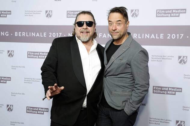Armin Rohde und Jan Josef Liefers beim NRW Empfang 2017 während der Berlinale 2017 in der Vertretung des Landes Nordrhein-Westfalen. Berlin, 12.02.2017 Foto:xD.xBedrosianx xFuturexImage