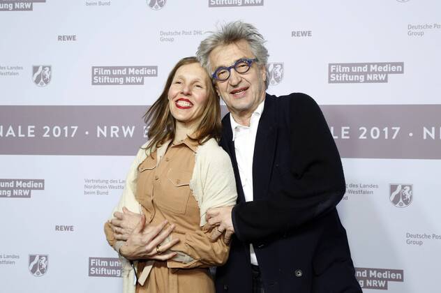 Wim Wenders mit Ehefrau Donata beim NRW Empfang 2017 während der Berlinale 2017 in der Vertretung des Landes Nordrhein-Westfalen. Berlin, 12.02.2017 Foto:xD.xBedrosianx xFuturexImage