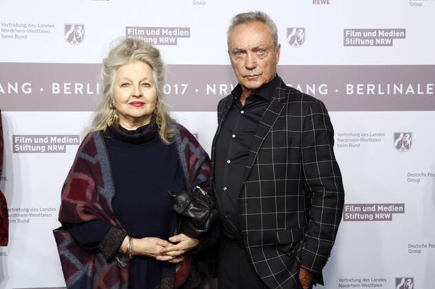 Hanna Schygulla und Udo Kier beim NRW Empfang 2017 während der Berlinale 2017 in der Vertretung des Landes Nordrhein-Westfalen. Berlin, 12.02.2017 Foto:xD.xBedrosianx xFuturexImage