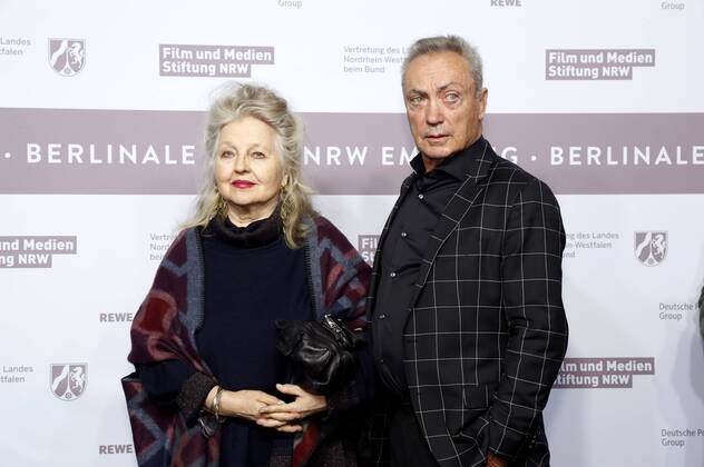 Hanna Schygulla und Udo Kier beim NRW Empfang 2017 während der Berlinale 2017 in der Vertretung des Landes Nordrhein-Westfalen. Berlin, 12.02.2017 Foto:xD.xBedrosianx xFuturexImage