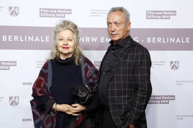 Hanna Schygulla und Udo Kier beim NRW Empfang 2017 während der Berlinale 2017 in der Vertretung des Landes Nordrhein-Westfalen. Berlin, 12.02.2017 Foto:xD.xBedrosianx xFuturexImage