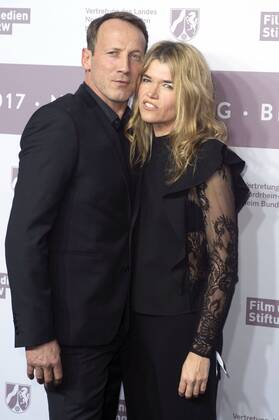 Wotan Wilke Möhring und Anke Engelke beim NRW Empfang 2017 während der Berlinale 2017 in der Vertretung des Landes Nordrhein-Westfalen. Berlin, 12.02.2017 Foto:xF.xKernx xFuturexImage