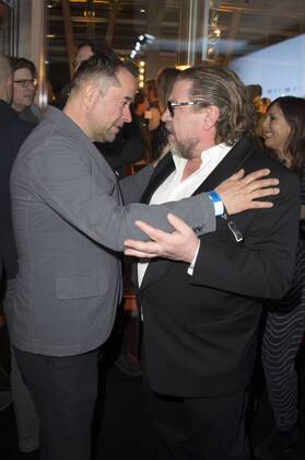 Jan Josef Liefers und Armin Rohde beim NRW Empfang 2017 während der Berlinale 2017 in der Vertretung des Landes Nordrhein-Westfalen. Berlin, 12.02.2017 Foto:xF.xKernx xFuturexImage