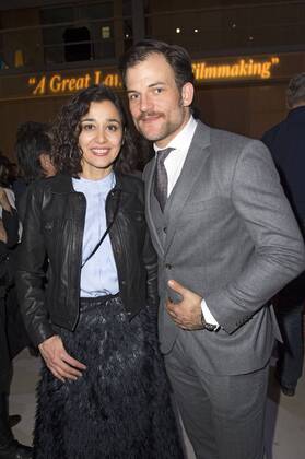 Dorka Gryllus und Torben Liebrecht beim NRW Empfang 2017 während der Berlinale 2017 in der Vertretung des Landes Nordrhein-Westfalen. Berlin, 12.02.2017 Foto:xF.xKernx xFuturexImage