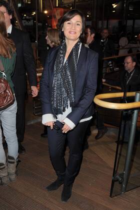 Sandra Maischberger Ankunft ARTE Empfang zur Berlinale 2017 in der Akademie Der Kuenste in Berlin am 13.02.2017
