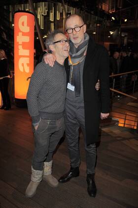 Dani Levy, Peter Lohmeyer Ankunft ARTE Empfang zur Berlinale 2017 in der Akademie Der Kuenste in Berlin am 13.02.2017