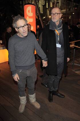 Dani Levy, Peter Lohmeyer Ankunft ARTE Empfang zur Berlinale 2017 in der Akademie Der Kuenste in Berlin am 13.02.2017