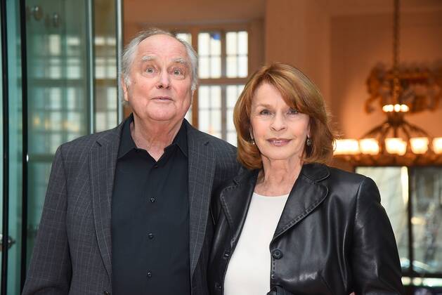 Michael Verhoeven, 80. Geburtstag am 13. Juli Senta Berger mit Ehemann Michael Verhoeven Empfang der bayerischen Filmförderung FFF Bayern in der Bayerische Vertretung in Berlin am 16.02.2017