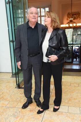 Senta Berger mit Ehemann Michael Verhoeven Empfang der bayerischen Filmförderung FFF Bayern in der Bayerische Vertretung in Berlin am 16.02.2017