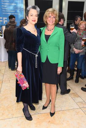 Irina Wanka, Dagmar Wöhrl Empfang der bayerischen Filmförderung FFF Bayern in der Bayerische Vertretung in Berlin am 16.02.2017