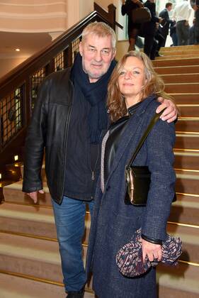 Heinz Hönig, Gaby Lechner Empfang der bayerischen Filmförderung FFF Bayern in der Bayerische Vertretung in Berlin am 16.02.2017