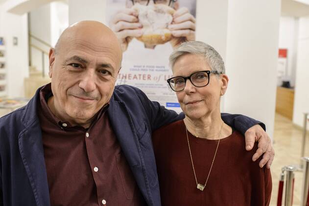 Regisseur Peter Svatek und Produzentin Josette Gauthier beim Kulinarischen Kino der Berlinale am 16.02.2017