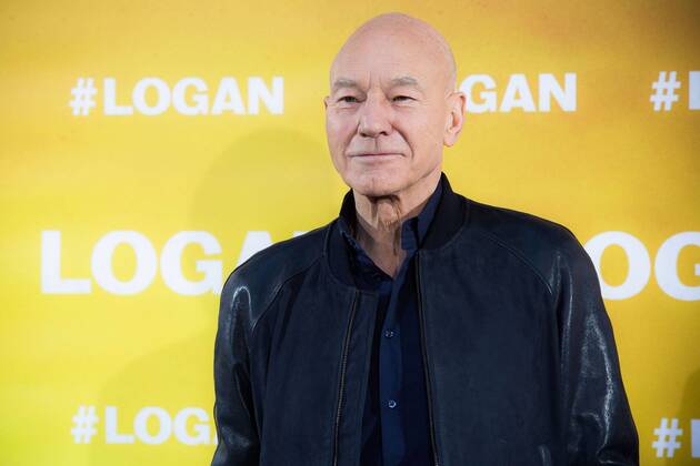 X Men: Logan Photocall in Madrid Patrick Stewart, der Schauspieler beim Logan Photocall am 20.02.2017 in Madrid Logan Photocall in Madrid mit Patrick Stewart, 2017 
