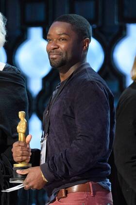 Feb 25, 2017 - Los Angeles, California, U.S. - DAVID OYELOWO rehearses as preparations continue Saturday February 25, 2017 for the 89th Oscars® for outstanding film achievements of 2016 which will be presented on Sunday, February 26, 2017, at the Dolby® Theatre and televised live by the ABC Television Network. Los Angeles U.S. - ZUMAz03_ 20170225_shd_z03_131 Copyright: xMattxPetitx