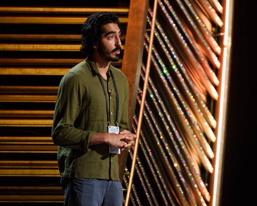 Feb 25, 2017 - Los Angeles, California, U.S. - DEV PATEL rehearses as preparations continue Saturday February 25, 2017 for the 89th Oscars® for outstanding film achievements of 2016 which will be presented on Sunday, February 26, 2017, at the Dolby® Theatre and televised live by the ABC Television Network. Los Angeles U.S. - ZUMAz03_ 20170225_shd_z03_141 Copyright: xMattxPetitx