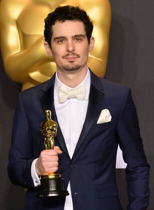 Filmmaker Damien Chazelle, winner of the award for Directing for La La Land appears backstage during the 89th annual Academy Awards at Loews Hollywood Hotel in the Hollywood section of Los Angeles on February 26, 2017.  LAP201702261062 JIMxRUYMEN