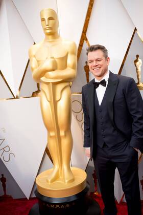 Feb 26, 2017 - Hollywood, California, U.S. - MATT DAMON, Oscar nominee, arrives on the red carpet of The 89th Oscars at the Dolby Theatre in Hollywood, CA on Sunday, February 26, 2017. Hollywood U.S. - ZUMAz03_ 20170226_sho_z03_796 Copyright: xRichardxHarbaughx