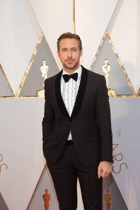 Feb 26, 2017 - Hollywood, California, U.S. - RYAN GOSLING, Oscar nominee, arrives on the red carpet of The 89th Oscars at the Dolby Theatre in Hollywood, CA on Sunday, February 26, 2017. Hollywood U.S. - ZUMAz03_ 20170226_sho_z03_821 Copyright: xJohnxSalangsangx
