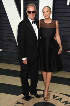 February 26, 2017 - Beverly Hills, CA, United States - 26 February 2017 - Beverly Hills, California - Peter Fonda, Parky Fonda. 2017 Vanity Fair Oscar Party held at the Wallis Annenberg Center. Photo Credit: AdMedia Beverly Hills United States - ZUMAa123 20170226_zaa_a123_1575 Copyright: xByronxPurvisx