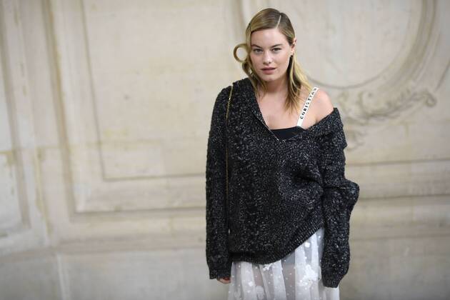 216031 Valentin Paoli Starface 2017-03-03 Paris France Paris Fashion Week. Defile PAP Automne-hiver 2017 DIOR. Arrivees. Paris Fashion Week. Arrivals at Dior Show. Rowe, Camille Copyright: xValentinxPaolix xStarfacex STAR_216031_018