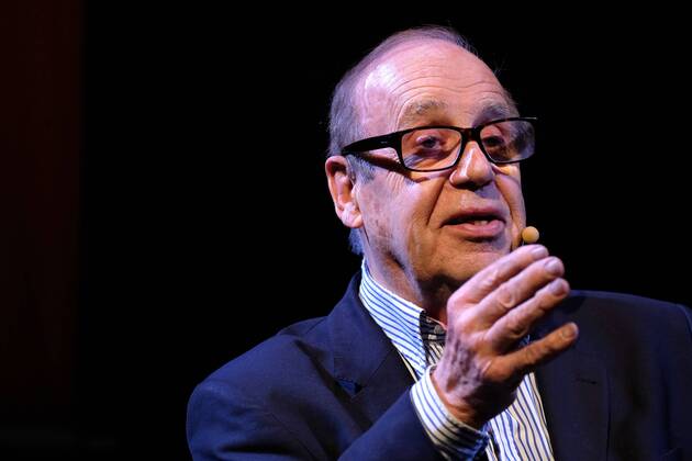 Jean Ziegler, der Autor und Politiker bei seinem Auftritt am 17.03.2017 im Rahmen einer Lesung vom Literaturfestival Lit.Cologne in Köln Lit.Cologne 2017 - Jean Ziegler 