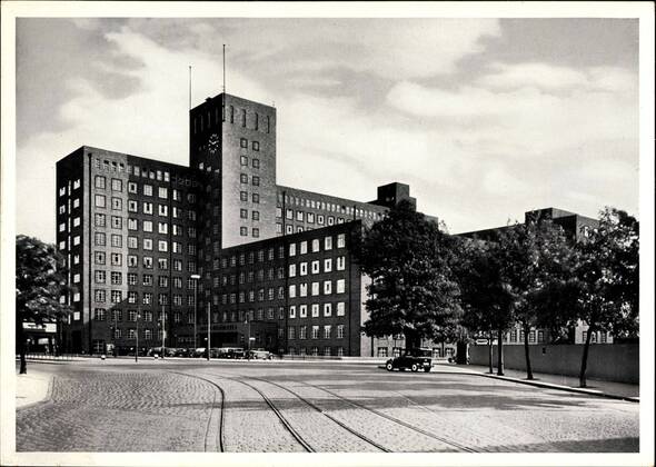 Berlin Spandau Siemensstadt, Werner Werk Hochbau, Siemens und Halske AG !AUFNAHMEDATUM GESCHÄTZT!