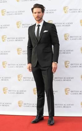 American actor Troy Baker attends the British Academy (BAFTA) Games Awards at Tobacco Dock in London. APRIL 6th 2017  TSTx17726