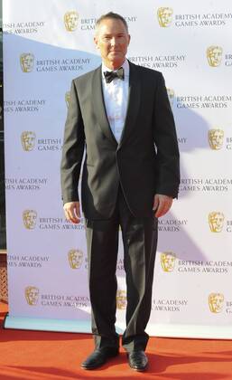 David Gardner attends the British Academy (BAFTA) Games Awards at Tobacco Dock in London. APRIL 6th 2017  TSTx17726