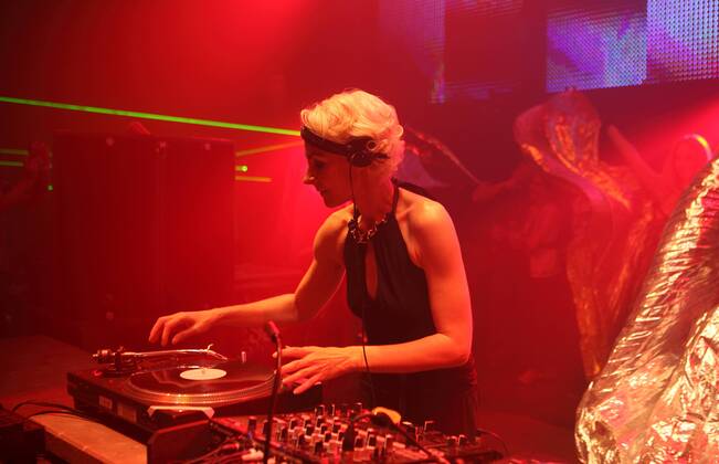 27.07.2012, Berlin, Deutschland - DJ Maruscha auf dem A&P Berlin Summer Rave 2012. .