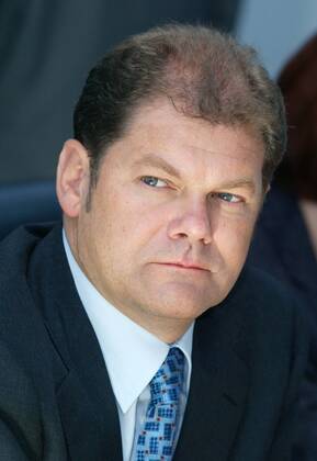 Olaf Scholz, SPD Generalsekretaer. Berlin, 01.10.2002, Berlin Deutschland Copyright: xThomasxKoehlerx